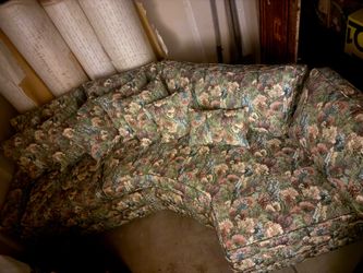 Floral Sofa