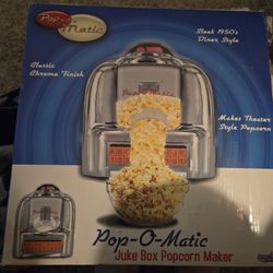 Jukebox Popcorn Maker 