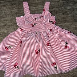 Cherry Toddler Dress