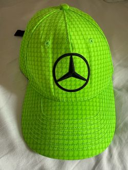Mercedes-Benz Neon Green Baseball Cap – Black Logo