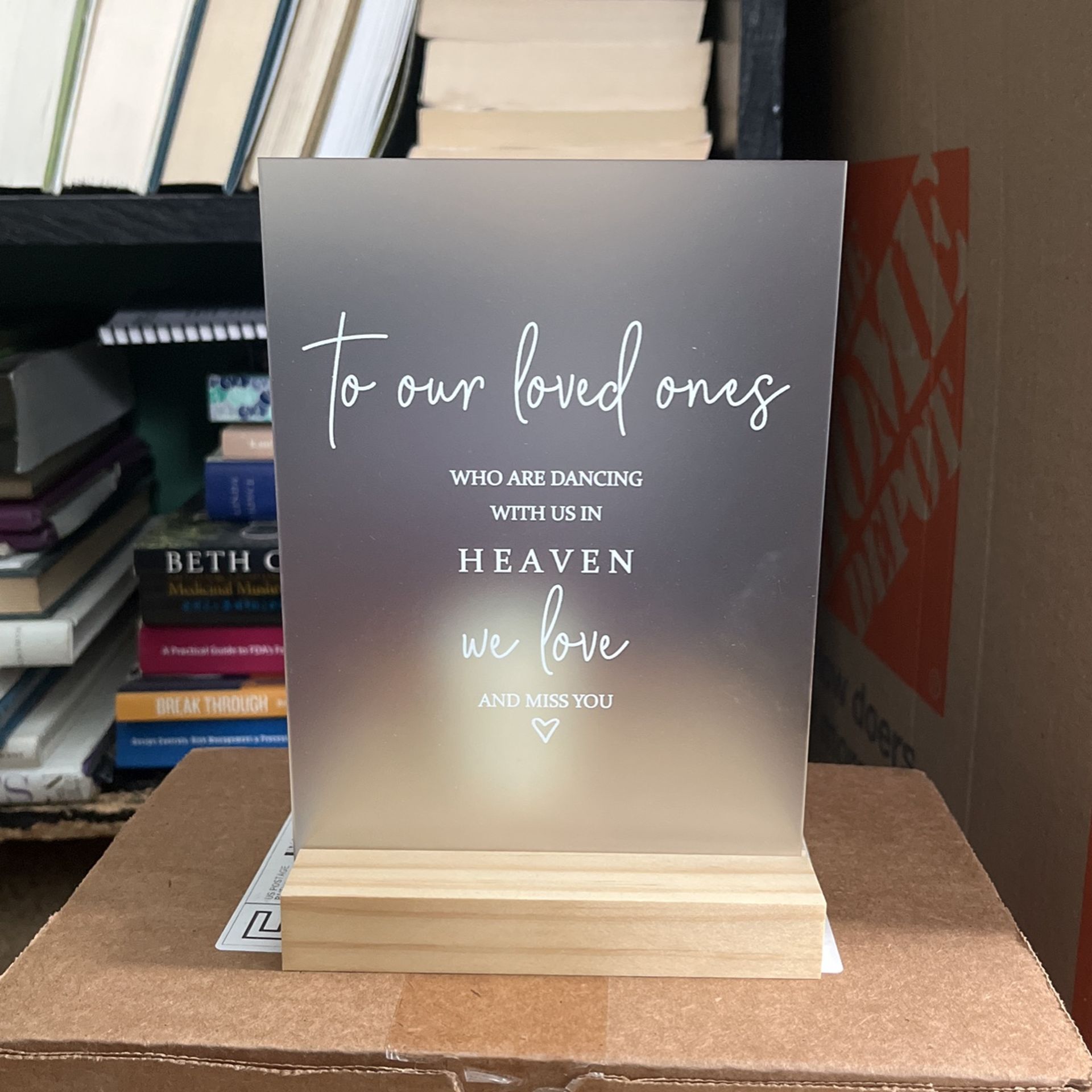 Memory Sign for Event