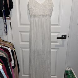 White Long Maxi Dress