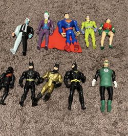 Vintage/Retro DC Action Figures – Mixed Lot