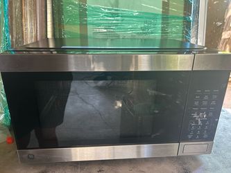 GE Stainless Steel Countertop Microwave with Air Fry/oven