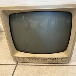 Vintage Samsung B/W Observation Monitor SSC-12M Security System. For Parts Only