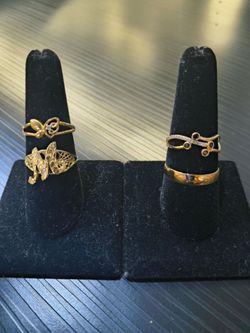 10k & 14k  Rings‼️ READ DESCRIPTION ‼️