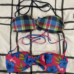 hollister - bikini tops, two available 