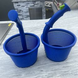 Pool Skimmer With Handles 