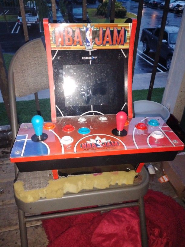 NBA Jam Arcade 1up Two Player Arcade