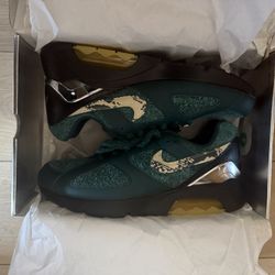 New Authentic  Nike Apron Records x Air Max 180 Dark Atomic Teal Size 11.5