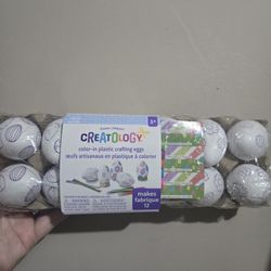 Plastic Crafting Easter Eggs