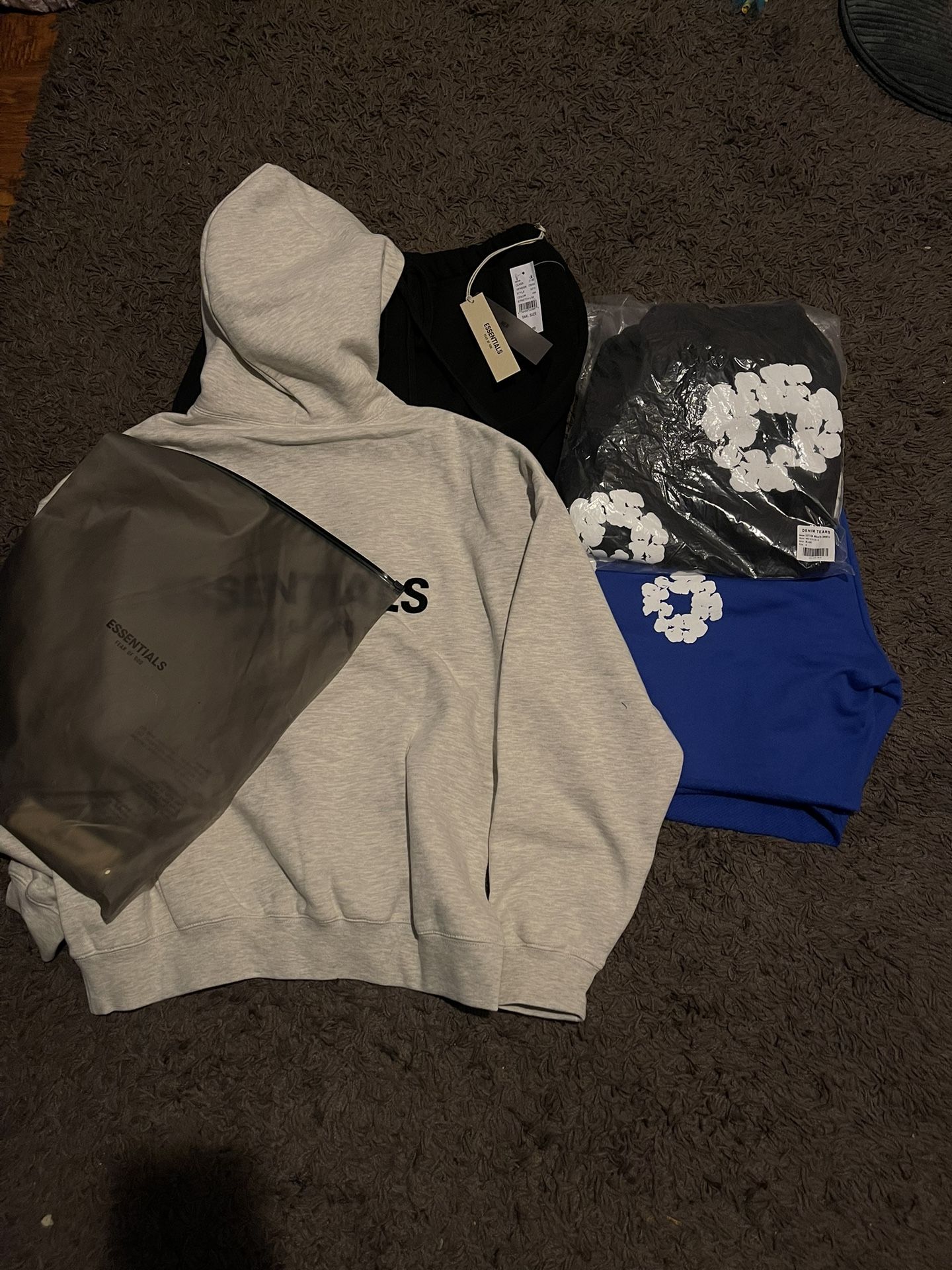 essential hoodie & shorts
