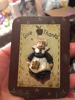 Vintage refrigerator magnet