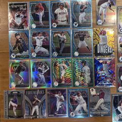 Panini Prizm Baseball Card Collection.