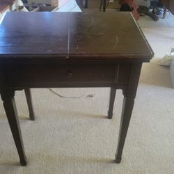 Antique Sewing Table 