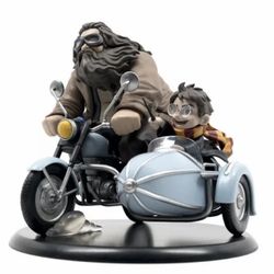 Harry Potter - Harry Potter & Rubeus Hagrid Q-Fig Max 6” Vinyl Figure "New"