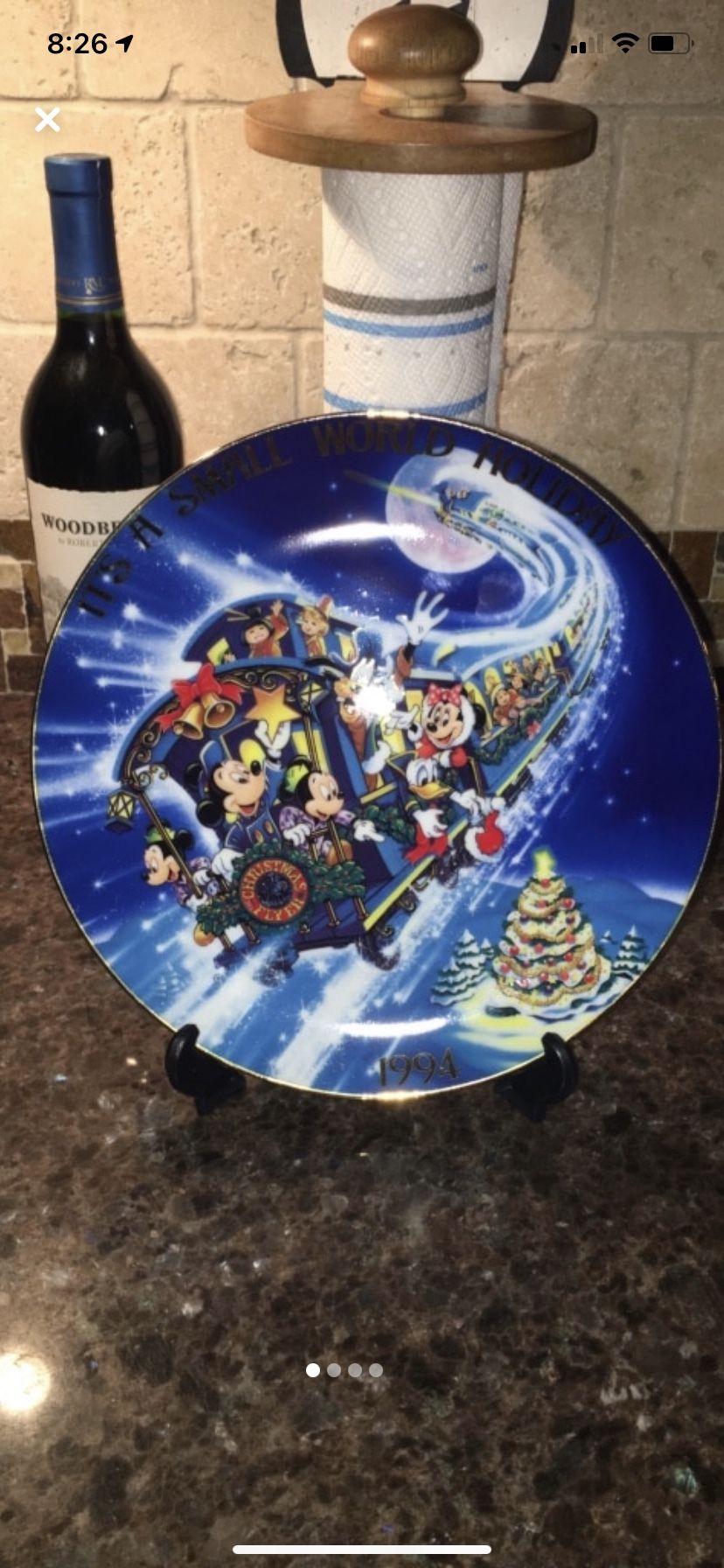 Disney Mickey Mouse Collector’s Plate