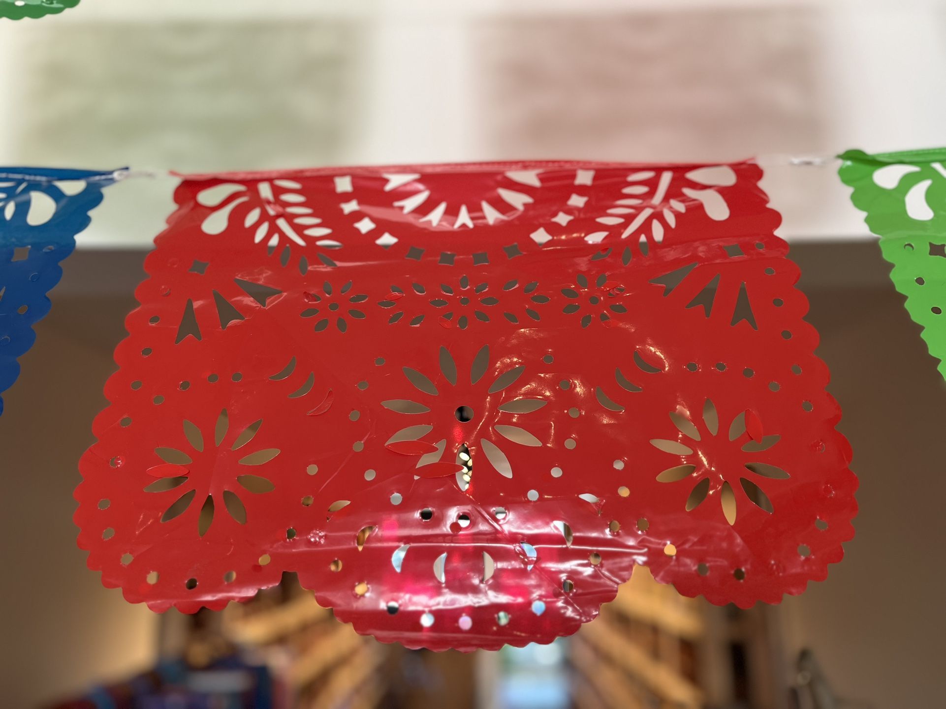 Papel Picado De Plástico Por Bolsa