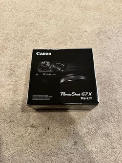 Canon Powershot G7X mark 3