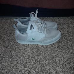 Gray An Light Gray LACOSTE SPORT SHOES. 10.5 MENS. 