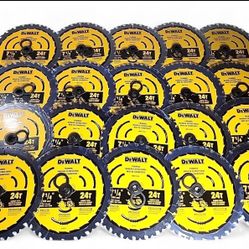 Dewalt New Blade 71/4” $10 Each One 