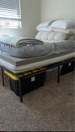 FULL Size bed frame NO MATTRESS