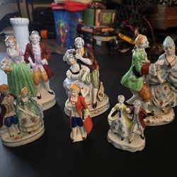 Porcelain Figurines Lot-Made in Occupied Japan