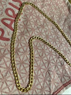 Cadena de oro 14 k