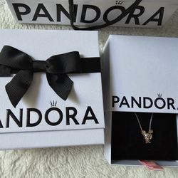 Pandora x Disney Necklace – Minnie Mouse – Rare & Retired
