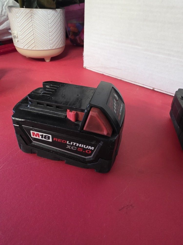 Milwaukee 5.0 Batteries 
