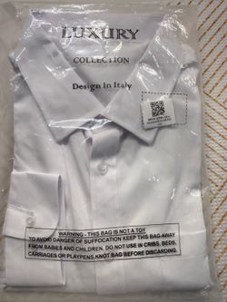 Luxury Collection dress shirt white size L