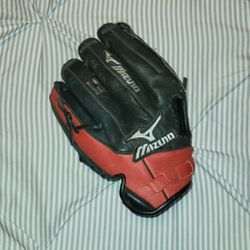 Mizuno Youth 10.75" RHT Right Hand Throw LEATHER Baseball Glove Mitt Excellent Condition Price Is Firm Cash Only 