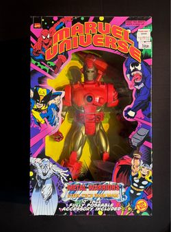 Marvel Universe Steel-Tech Iron Man Figure