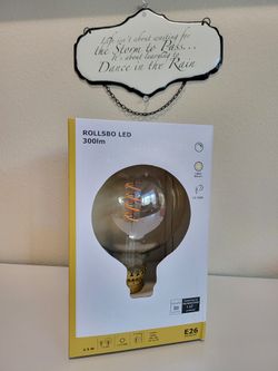 NEW ikea Rollsbo Vintage Style LED Lightbulb