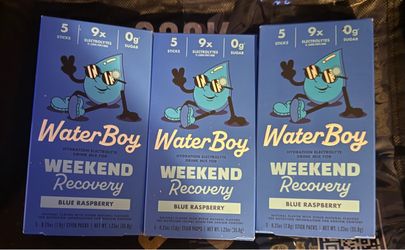 WaterBoy Weekend Recovery Electrolyte Mix β 3 Pack