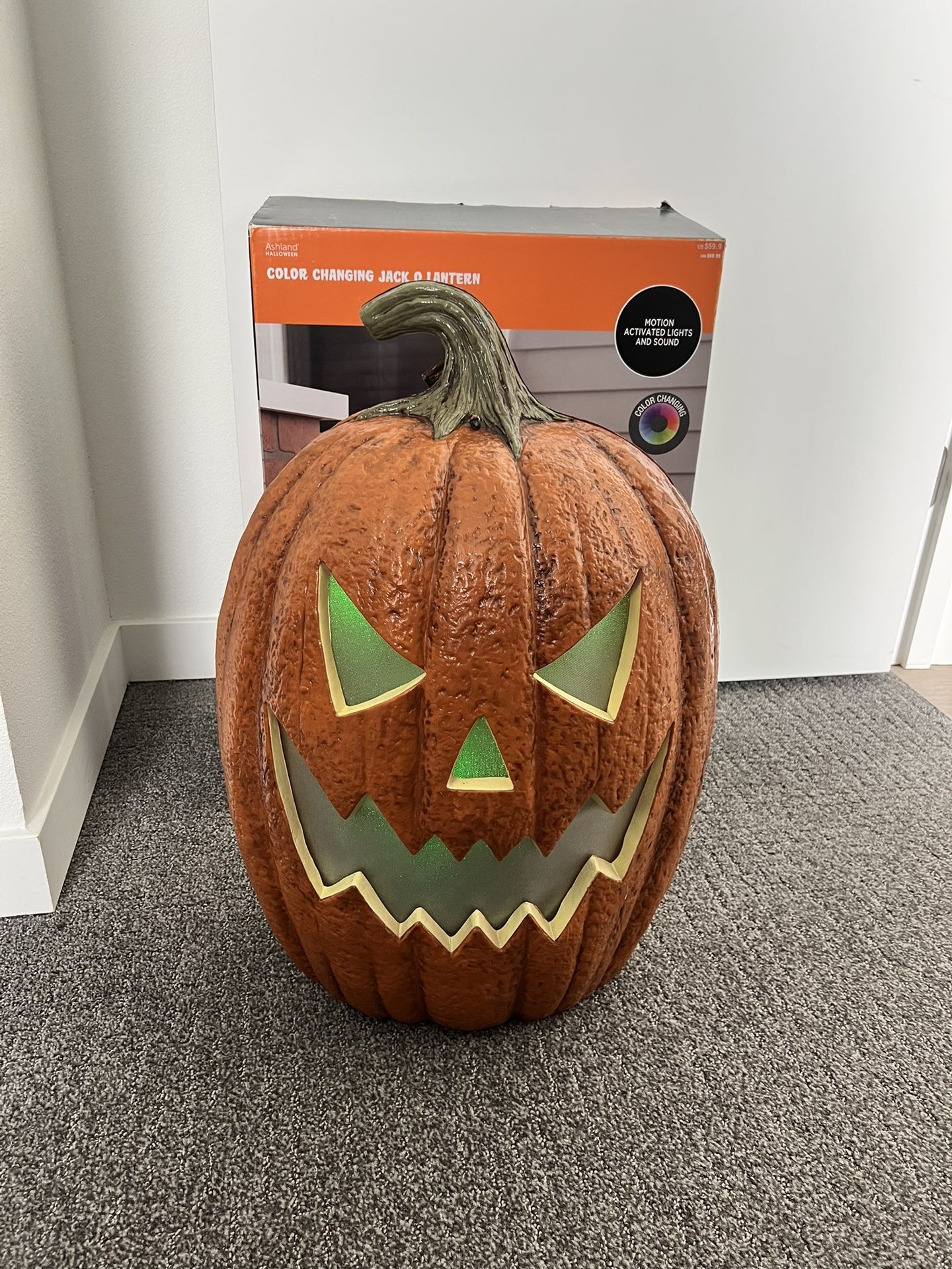 Color changing Jack O Lantern