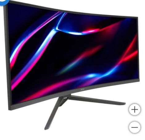 34 Inch Curved Monitor. New In Box