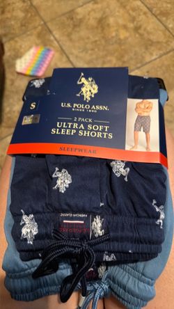 U.S. Polo Assn. Men's USPA 2 Pack Pajama Shorts