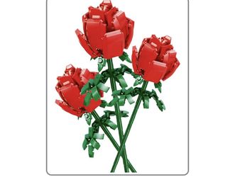 Brand: Crabegg Roses Building Sets for Kids, Toy Flower Bouquet Gift for Girl Friend Birthday Christmas and Valentine's Day Brand new. Never been used