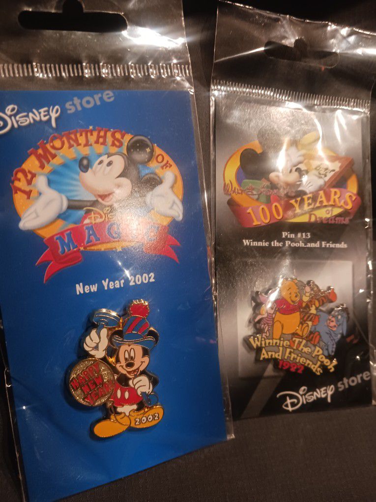 Disney Store Pins
