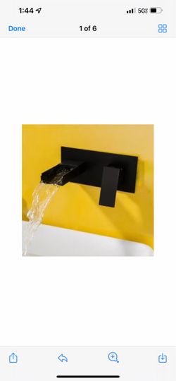 Wall Mount Single Handle Bathroom Sink Faucet B4