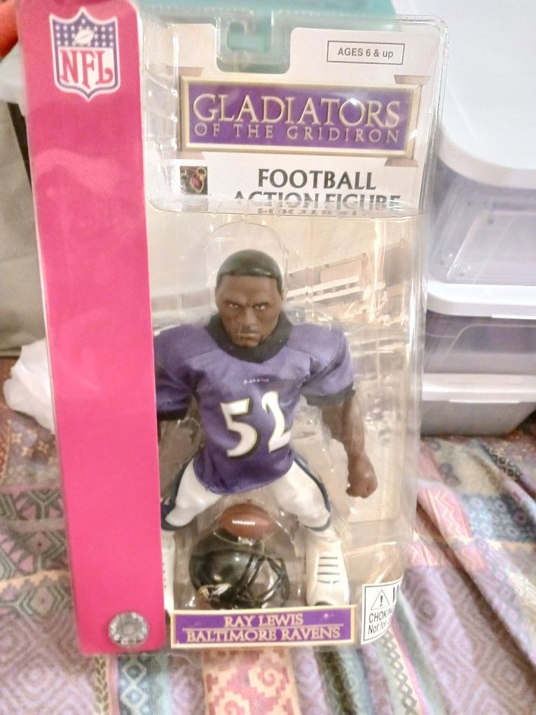 9" NFL Action Figure Ray Lewis