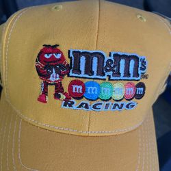 M&m Racing Hat Joe Gibbs