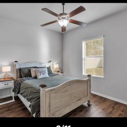 Queen Wooden Bed frame