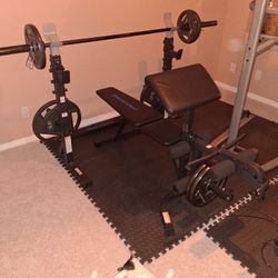 Bench / Leg Extension / Curl  With Plates