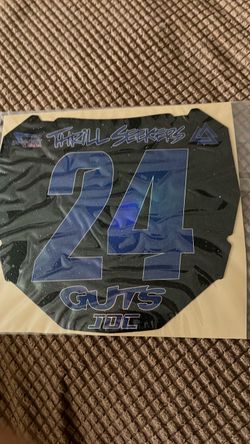 ODI Plate Decal Holo Sparkle