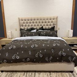 King Size Bed With Mattress 