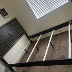 Queen Mattress Bed Frame Only / Chest / End Table 