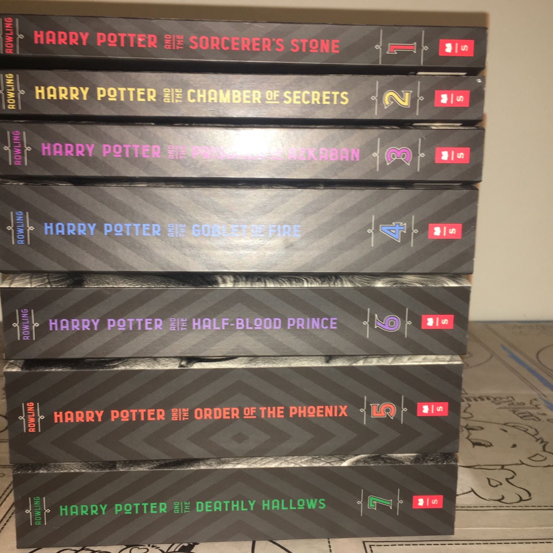 complete harry potter book series
