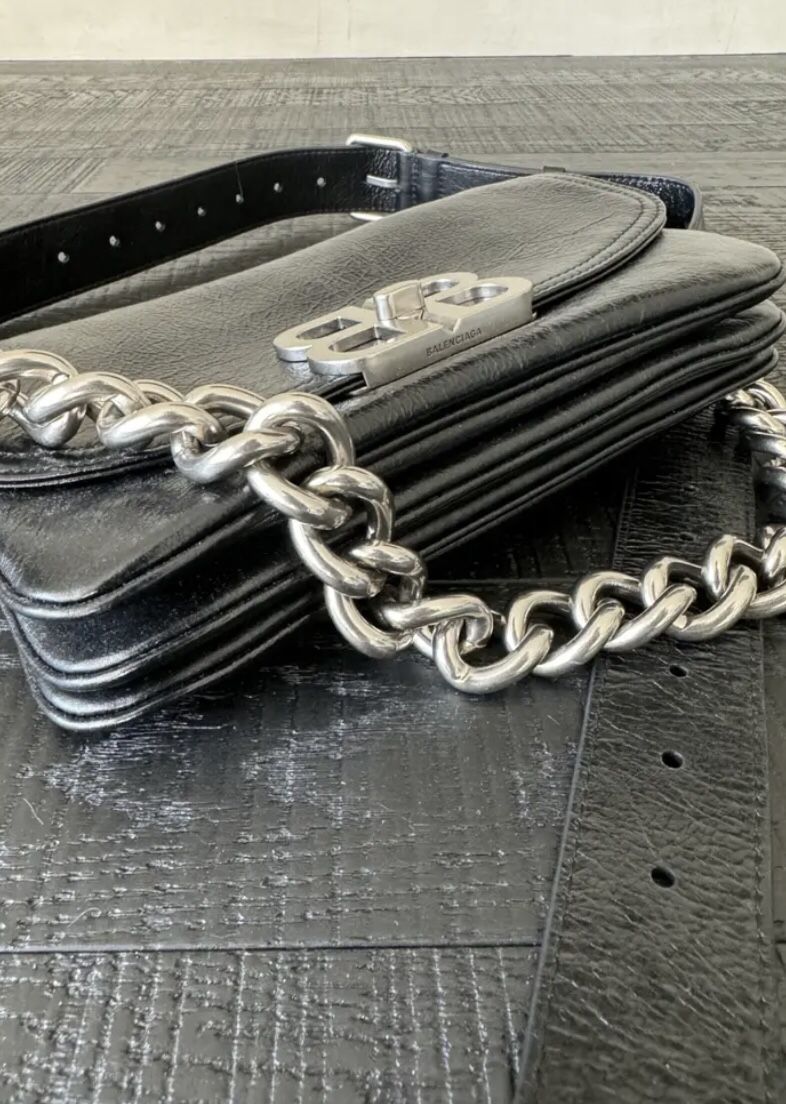 Balenciaga BB Flap Shoulder Bag